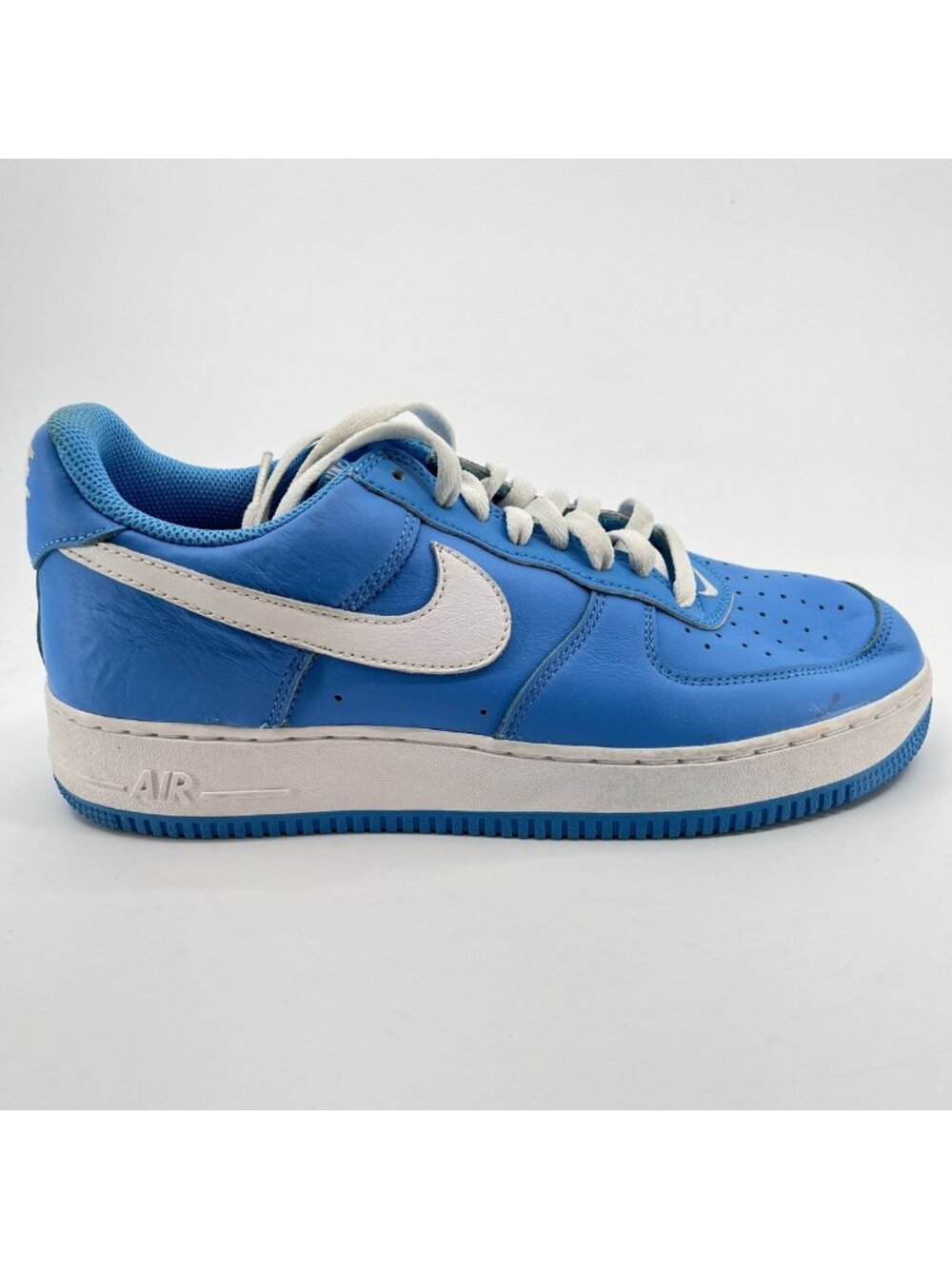 Nike Air Force 1 Low Mens Size 10 University Blue Athletic Shoes Sneakers
